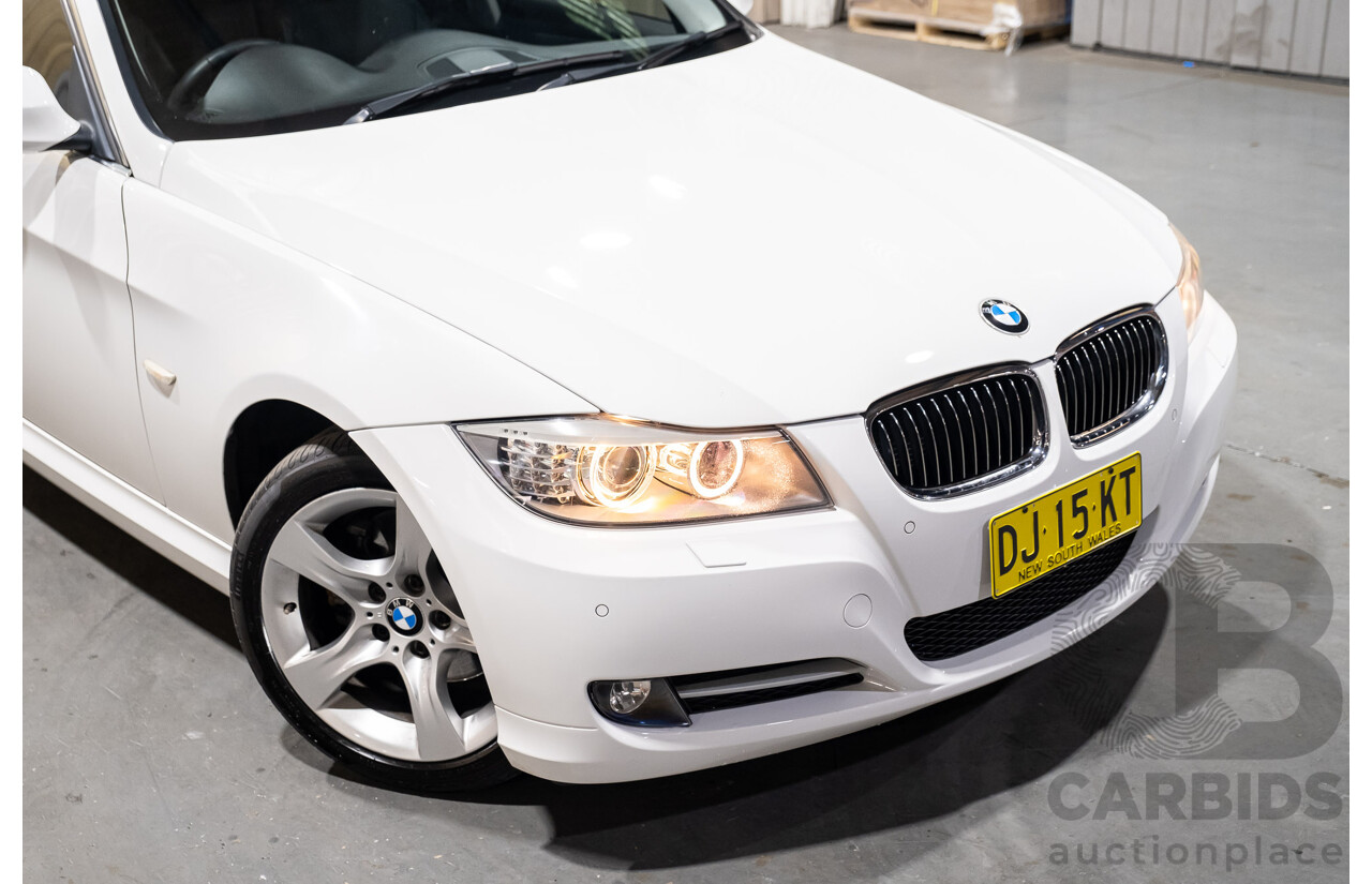 10/2010 BMW 320d Executive E90 MY10 LCI 4d Sedan White Turbo Diesel 2.0L
