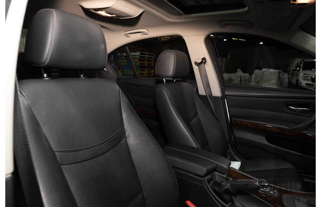 10/2010 BMW 320d Executive E90 MY10 LCI 4d Sedan White Turbo Diesel 2.0L