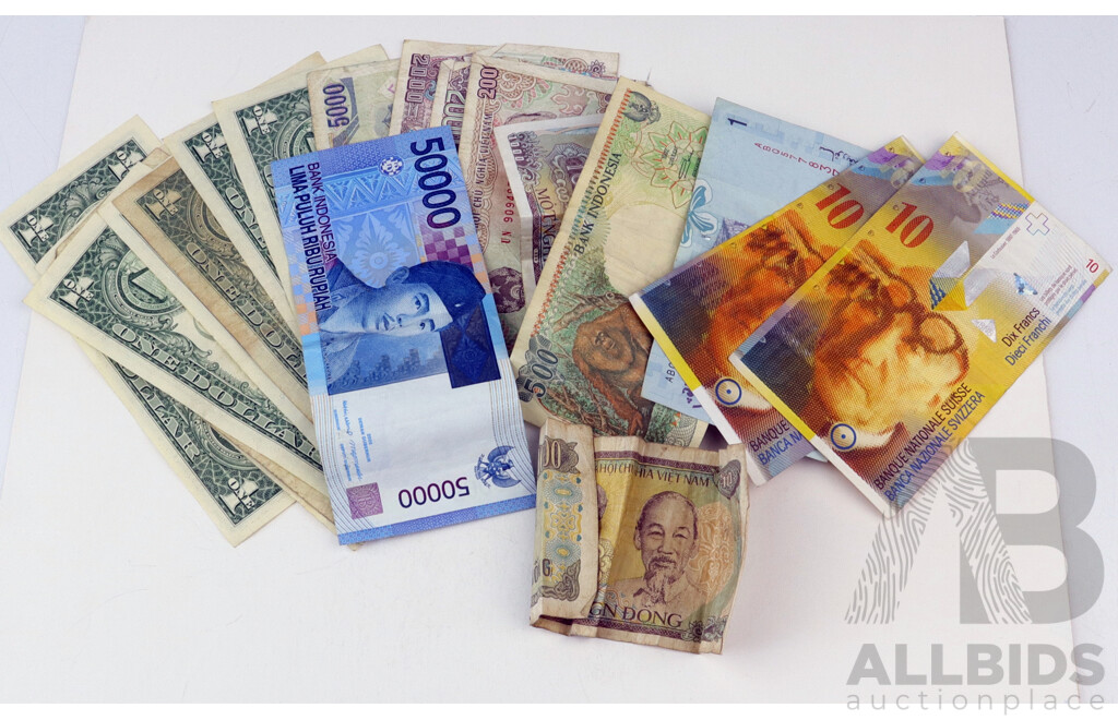 Collection of Foreign Bank Notes - Lot 1502027 | ALLBIDS