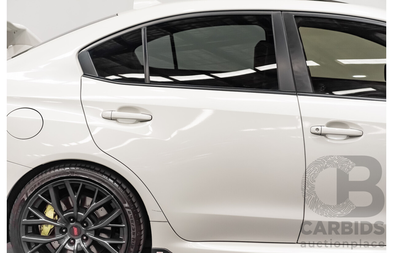 3/2018 Subaru WRX STi (AWD) VA MY18 4d Sedan Crystal White Pearl Turbo 2.5L