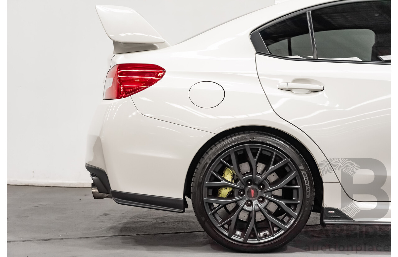 3/2018 Subaru WRX STi (AWD) VA MY18 4d Sedan Crystal White Pearl Turbo 2.5L