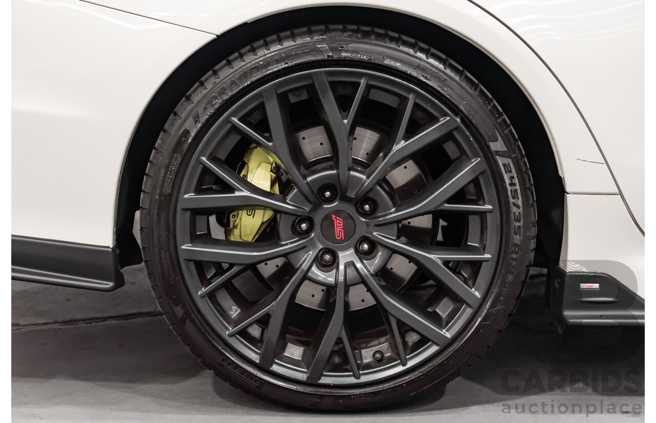 3/2018 Subaru WRX STi (AWD) VA MY18 4d Sedan Crystal White Pearl Turbo 2.5L