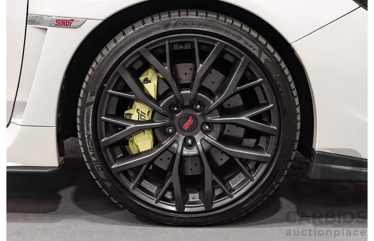 3/2018 Subaru WRX STi (AWD) VA MY18 4d Sedan Crystal White Pearl Turbo 2.5L