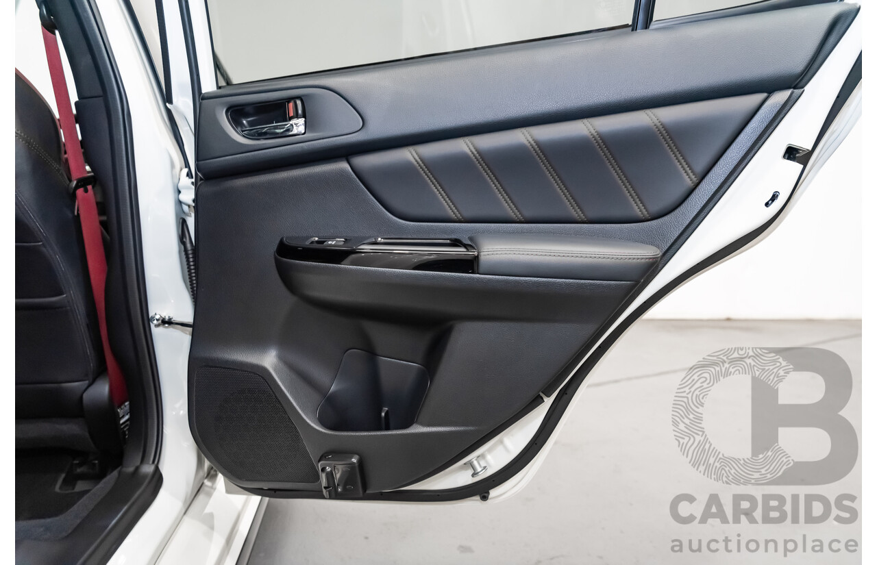 3/2018 Subaru WRX STi (AWD) VA MY18 4d Sedan Crystal White Pearl Turbo 2.5L