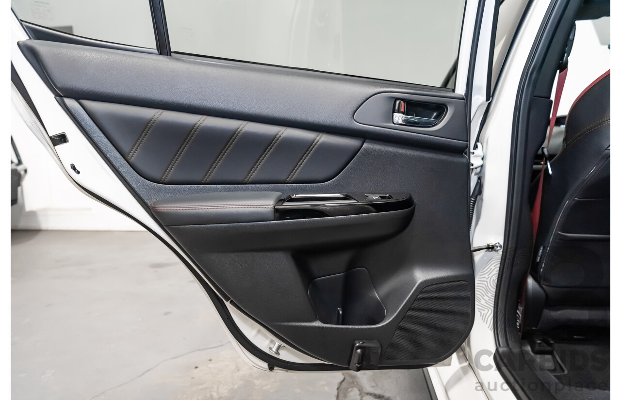 3/2018 Subaru WRX STi (AWD) VA MY18 4d Sedan Crystal White Pearl Turbo 2.5L