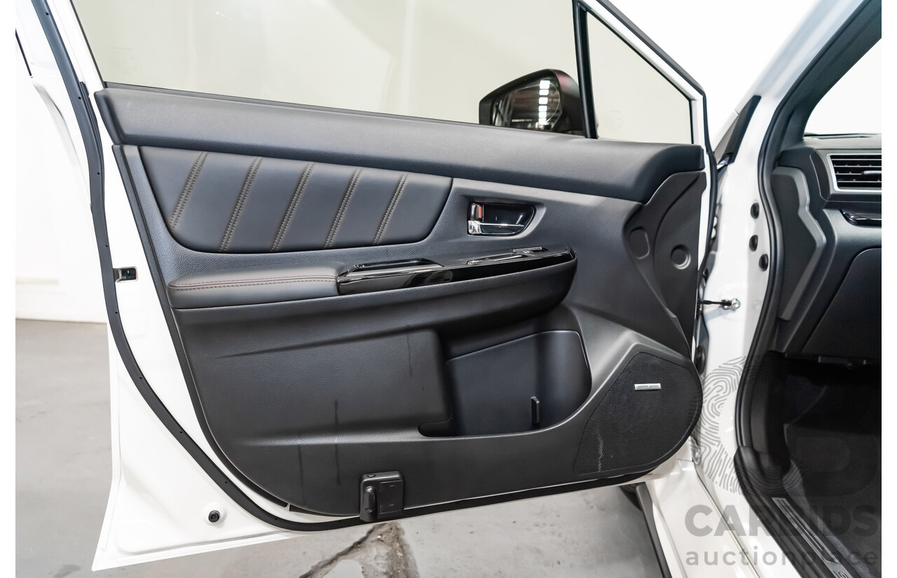 3/2018 Subaru WRX STi (AWD) VA MY18 4d Sedan Crystal White Pearl Turbo 2.5L