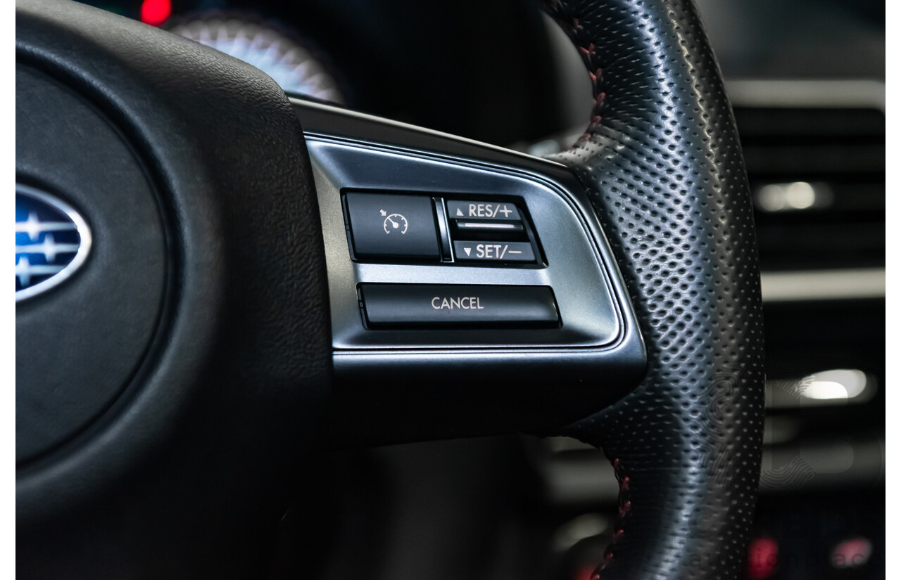 3/2018 Subaru WRX STi (AWD) VA MY18 4d Sedan Crystal White Pearl Turbo 2.5L