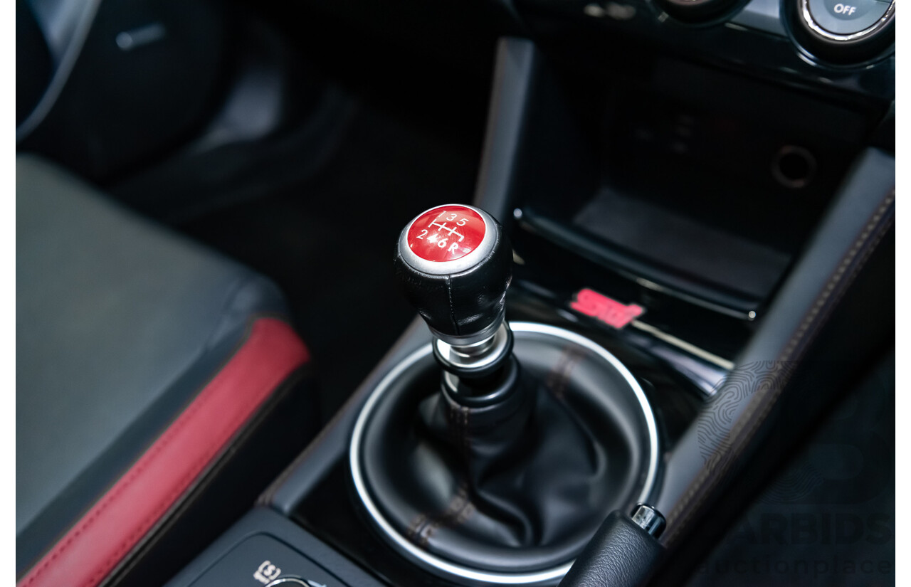 3/2018 Subaru WRX STi (AWD) VA MY18 4d Sedan Crystal White Pearl Turbo 2.5L