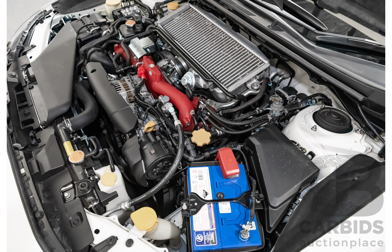 3/2018 Subaru WRX STi (AWD) VA MY18 4d Sedan Crystal White Pearl Turbo 2.5L