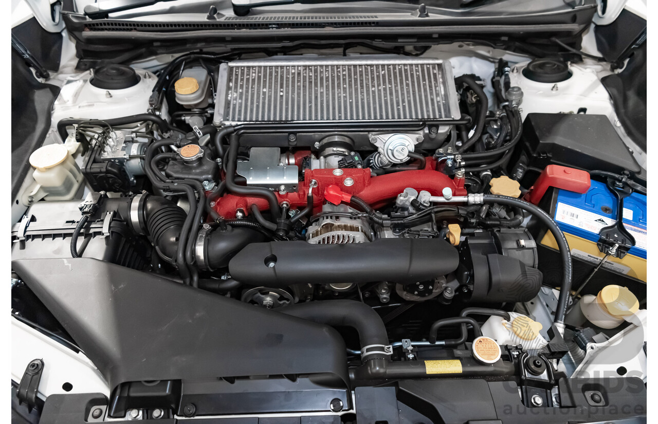 3/2018 Subaru WRX STi (AWD) VA MY18 4d Sedan Crystal White Pearl Turbo 2.5L