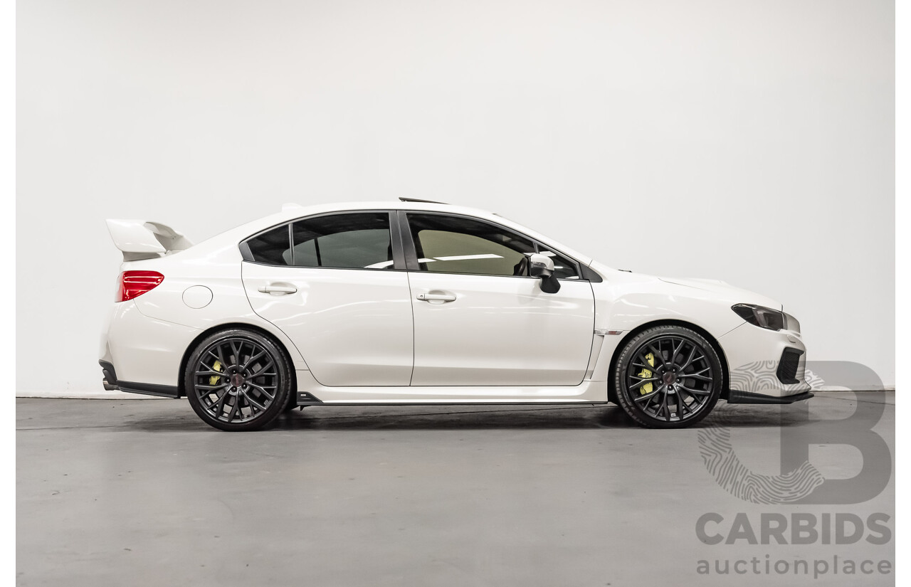 3/2018 Subaru WRX STi (AWD) VA MY18 4d Sedan Crystal White Pearl Turbo 2.5L