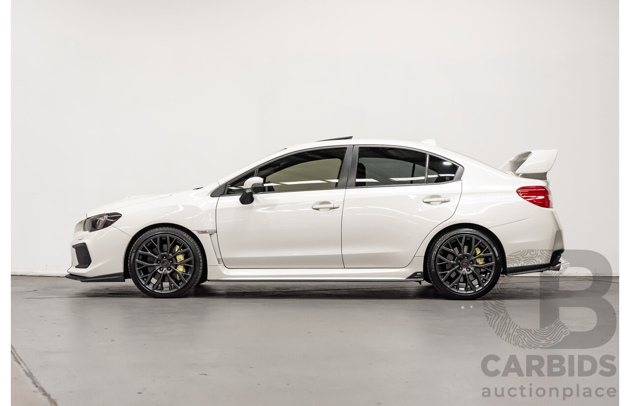3/2018 Subaru WRX STi (AWD) VA MY18 4d Sedan Crystal White Pearl Turbo 2.5L