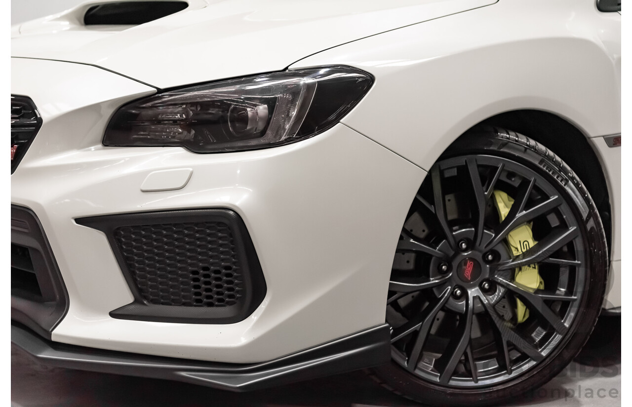 3/2018 Subaru WRX STi (AWD) VA MY18 4d Sedan Crystal White Pearl Turbo 2.5L
