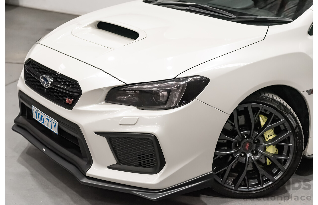 3/2018 Subaru WRX STi (AWD) VA MY18 4d Sedan Crystal White Pearl Turbo 2.5L
