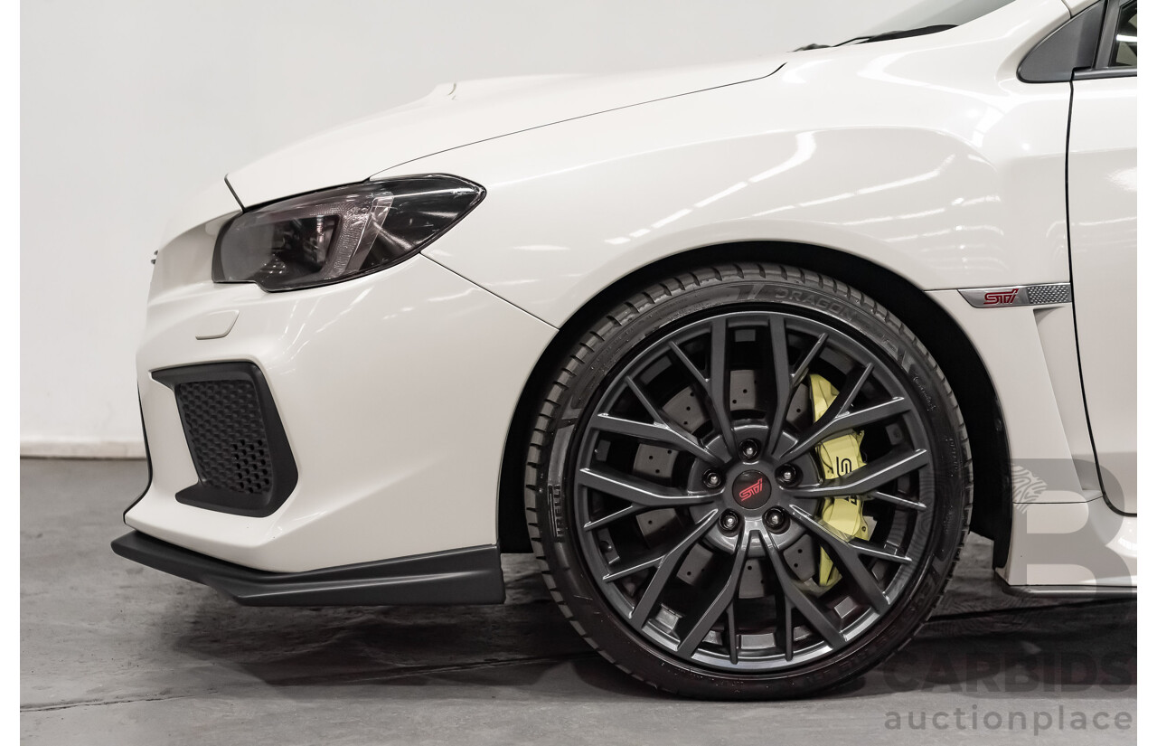 3/2018 Subaru WRX STi (AWD) VA MY18 4d Sedan Crystal White Pearl Turbo 2.5L