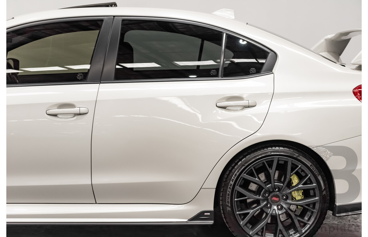 3/2018 Subaru WRX STi (AWD) VA MY18 4d Sedan Crystal White Pearl Turbo 2.5L