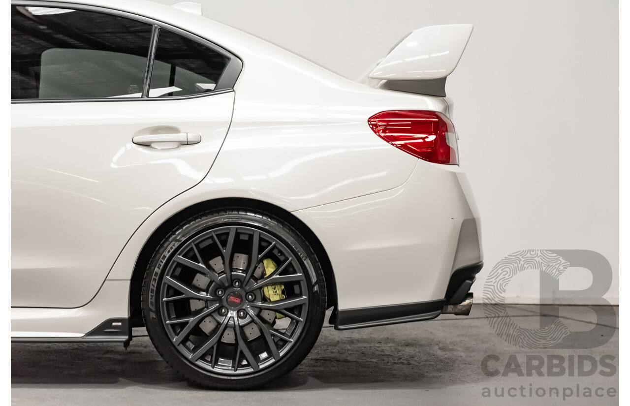 3/2018 Subaru WRX STi (AWD) VA MY18 4d Sedan Crystal White Pearl Turbo 2.5L