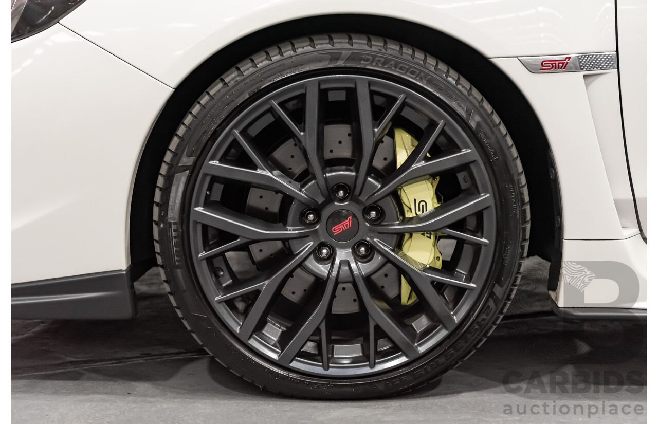 3/2018 Subaru WRX STi (AWD) VA MY18 4d Sedan Crystal White Pearl Turbo 2.5L