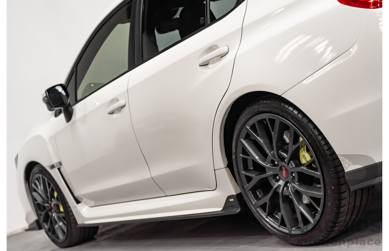 3/2018 Subaru WRX STi (AWD) VA MY18 4d Sedan Crystal White Pearl Turbo 2.5L