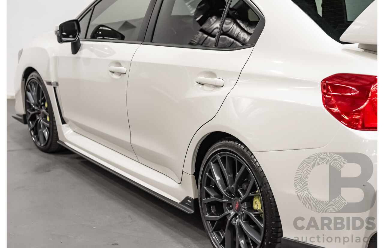 3/2018 Subaru WRX STi (AWD) VA MY18 4d Sedan Crystal White Pearl Turbo 2.5L