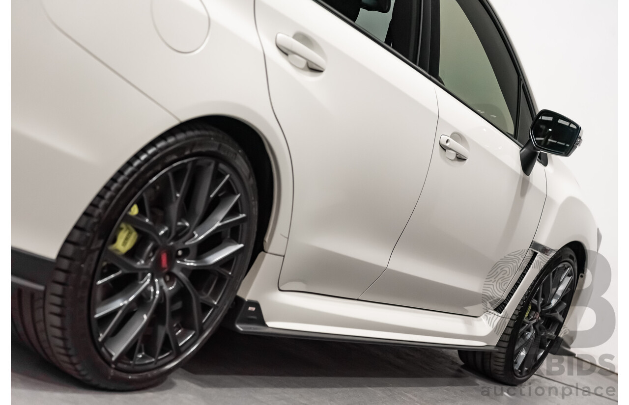 3/2018 Subaru WRX STi (AWD) VA MY18 4d Sedan Crystal White Pearl Turbo 2.5L