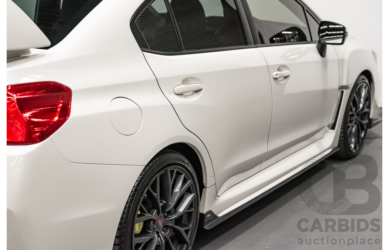 3/2018 Subaru WRX STi (AWD) VA MY18 4d Sedan Crystal White Pearl Turbo 2.5L