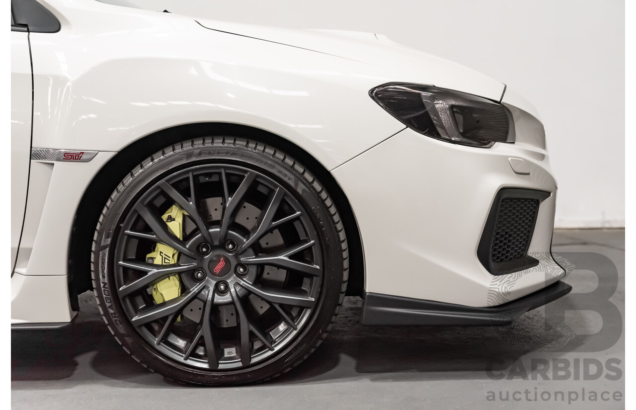 3/2018 Subaru WRX STi (AWD) VA MY18 4d Sedan Crystal White Pearl Turbo 2.5L