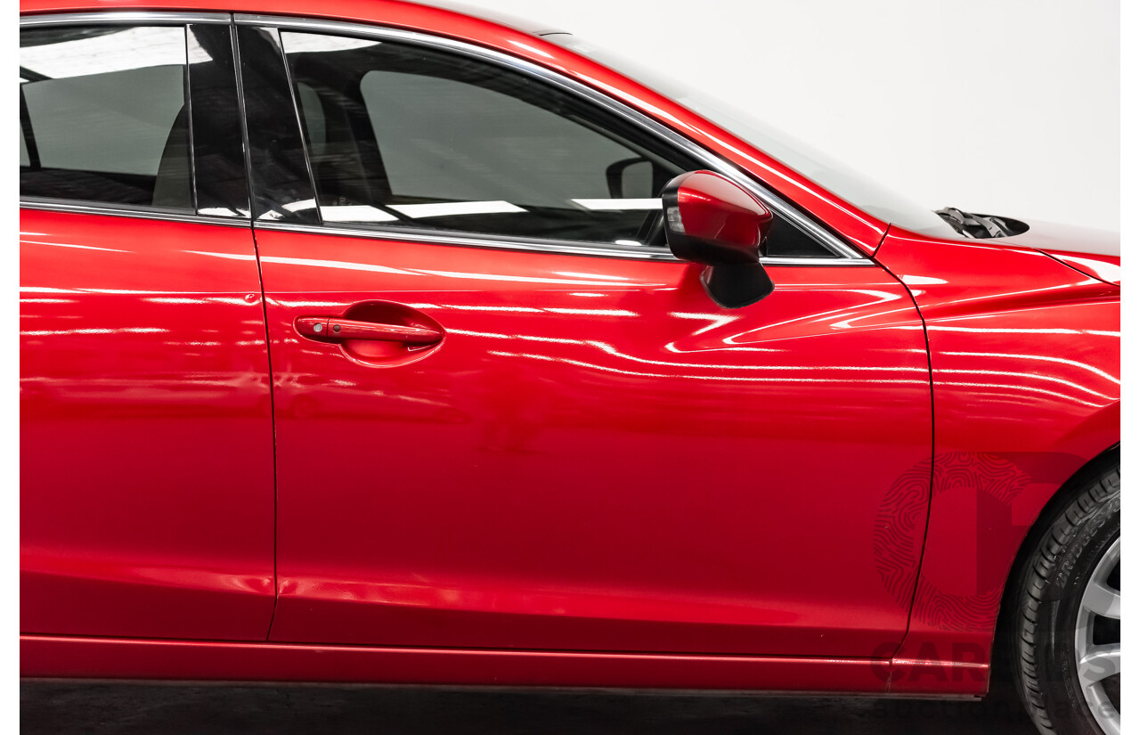 6/2013 Mazda 6 Atenza 6C 4d Sedan Soul Red Metallic Turbo Diesel 2.2L