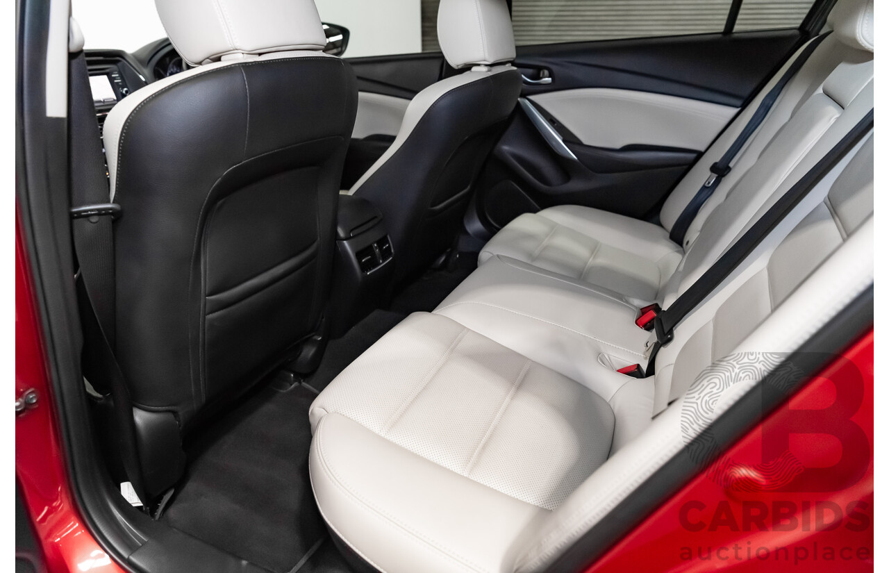 6/2013 Mazda 6 Atenza 6C 4d Sedan Soul Red Metallic Turbo Diesel 2.2L