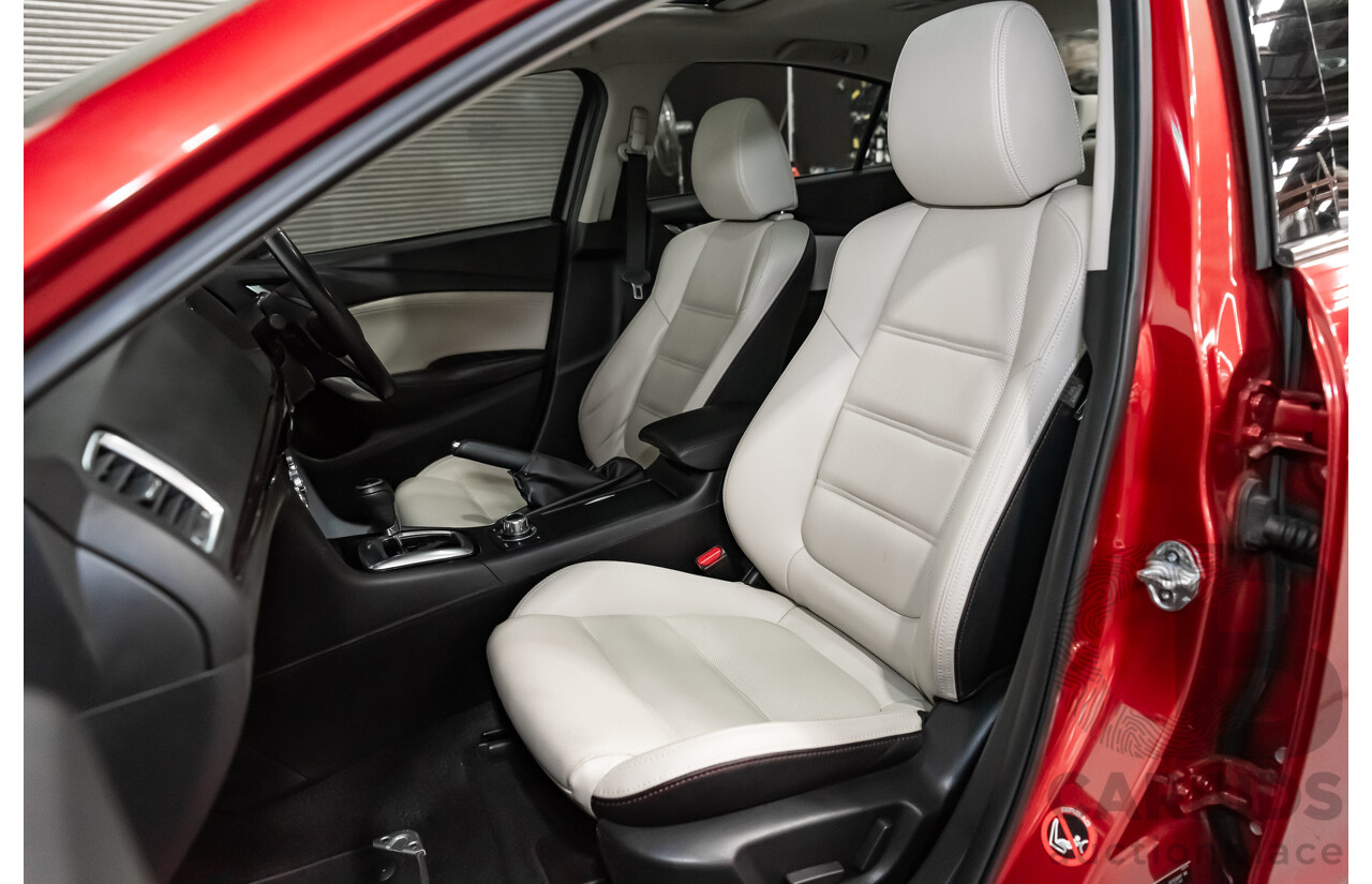 6/2013 Mazda 6 Atenza 6C 4d Sedan Soul Red Metallic Turbo Diesel 2.2L