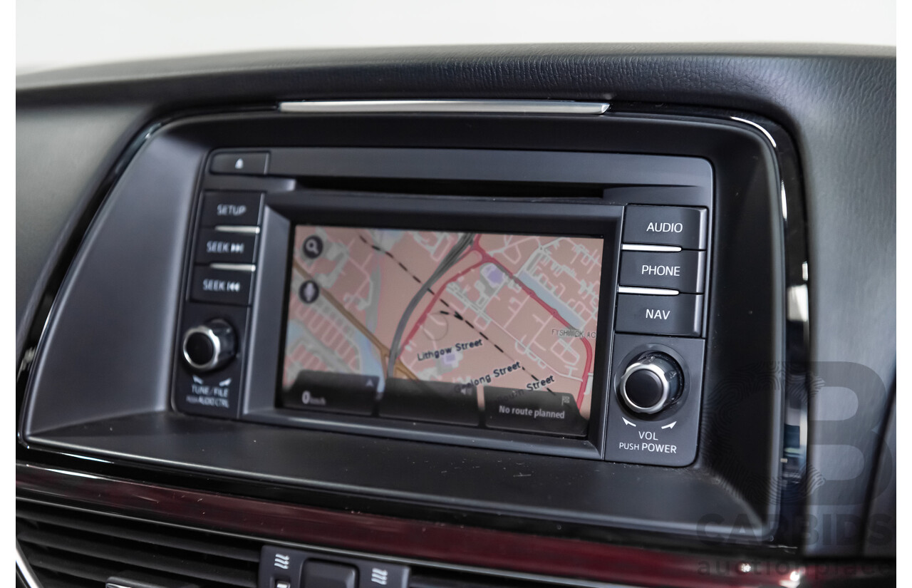 6/2013 Mazda 6 Atenza 6C 4d Sedan Soul Red Metallic Turbo Diesel 2.2L