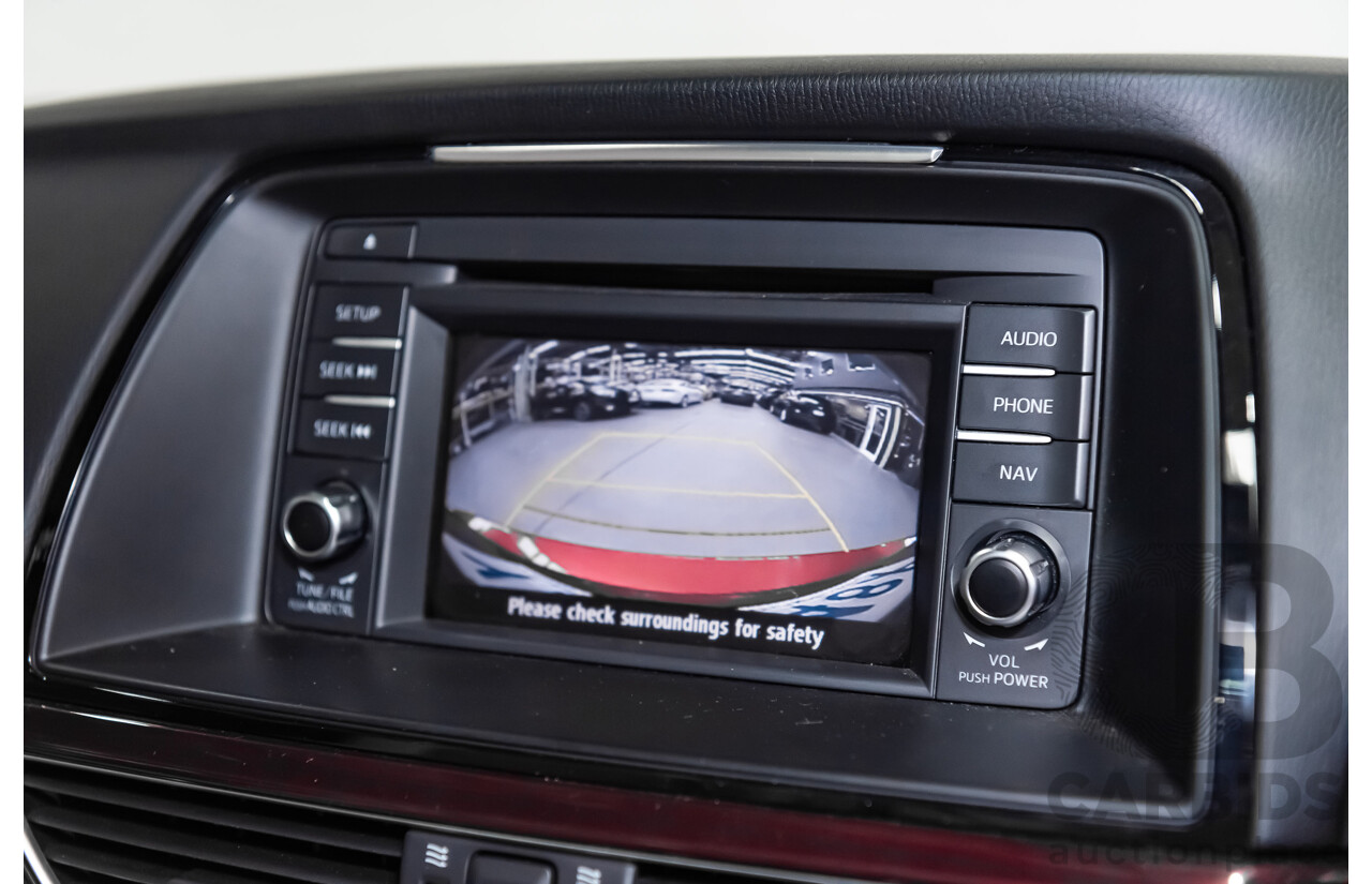 6/2013 Mazda 6 Atenza 6C 4d Sedan Soul Red Metallic Turbo Diesel 2.2L