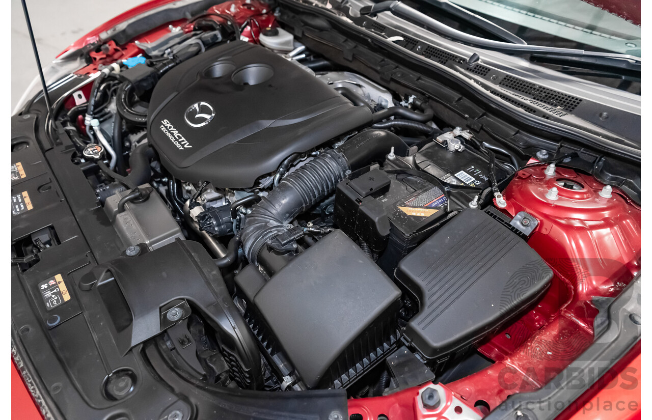 6/2013 Mazda 6 Atenza 6C 4d Sedan Soul Red Metallic Turbo Diesel 2.2L