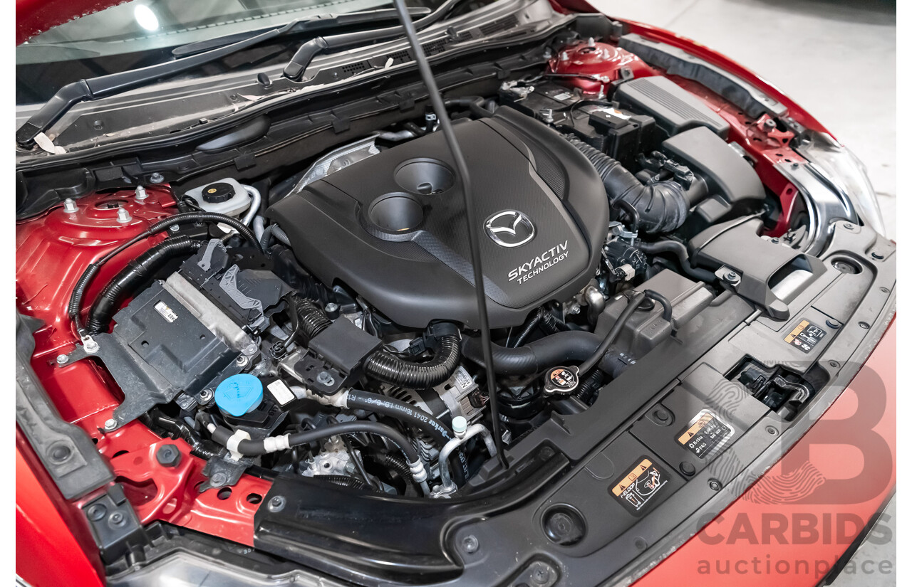 6/2013 Mazda 6 Atenza 6C 4d Sedan Soul Red Metallic Turbo Diesel 2.2L