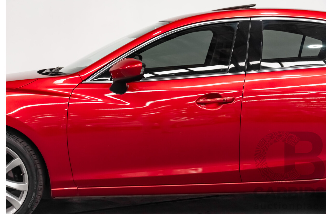 6/2013 Mazda 6 Atenza 6C 4d Sedan Soul Red Metallic Turbo Diesel 2.2L