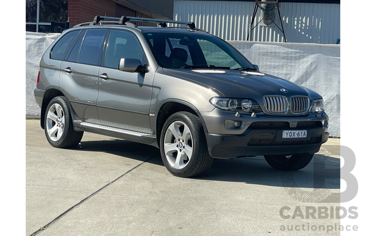 12/2006 BMW X5 4.4i E53 MY06 UPGRADE 4d Wagon Grey 4.4L