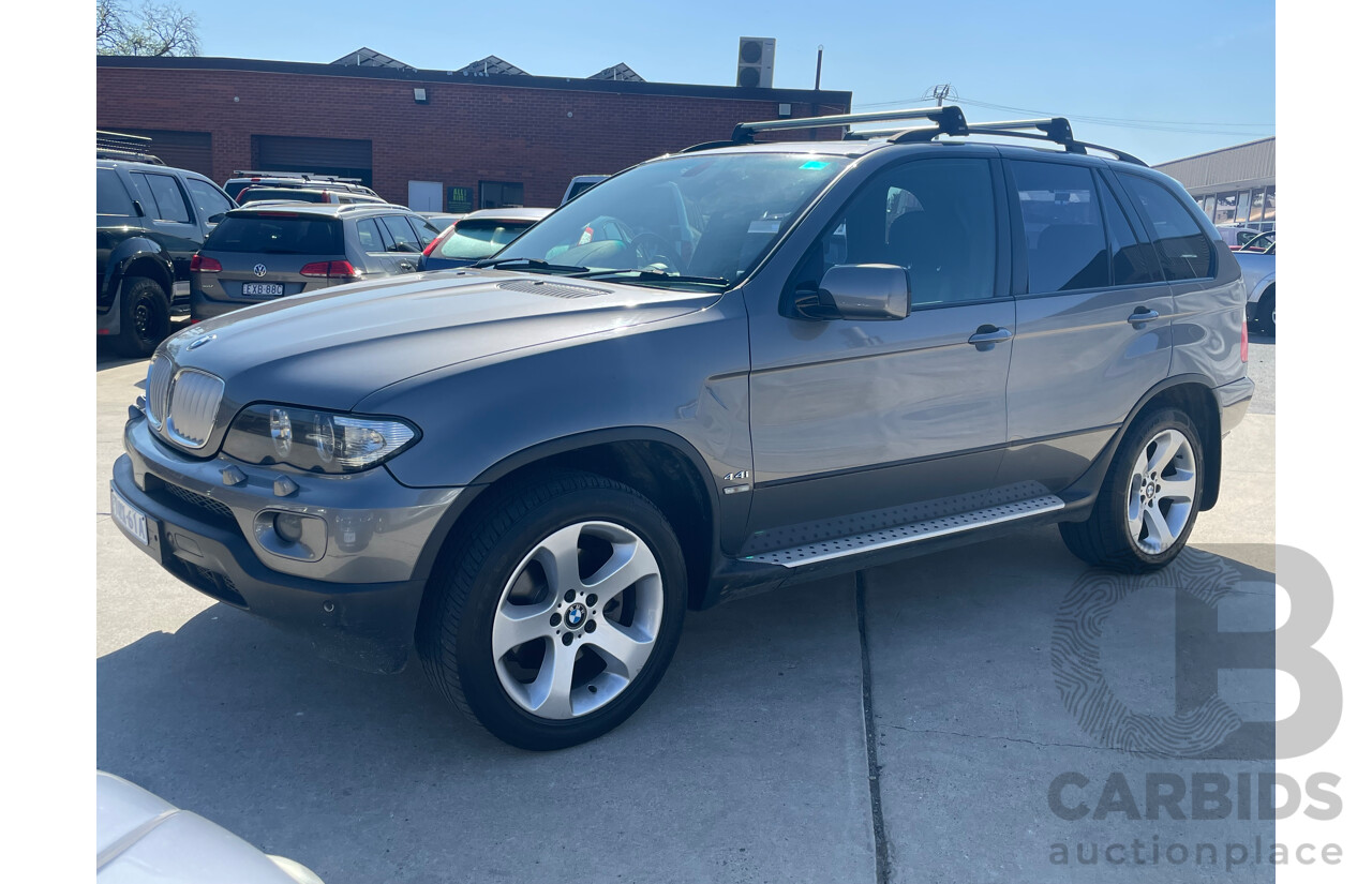 12/2006 BMW X5 4.4i E53 MY06 UPGRADE 4d Wagon Grey 4.4L
