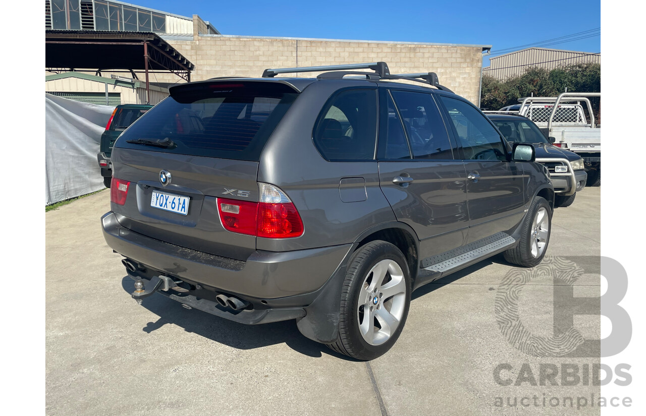 12/2006 BMW X5 4.4i E53 MY06 UPGRADE 4d Wagon Grey 4.4L