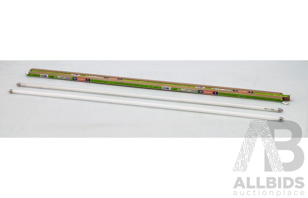 Osram T5 Smartlux 28W Fluorescent Tube - Lot of 5