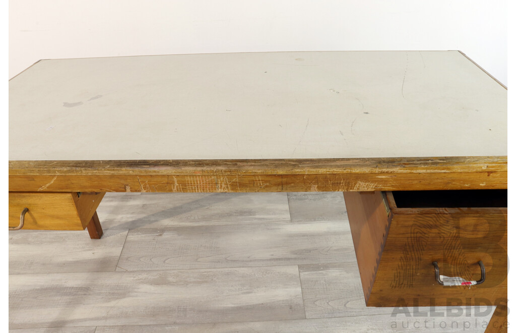 Ex ANU Desk by Fred Ward