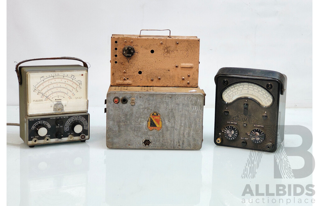 Bulk Lot of Vintage Audio & Visual Equipment, Parts, and Accessories