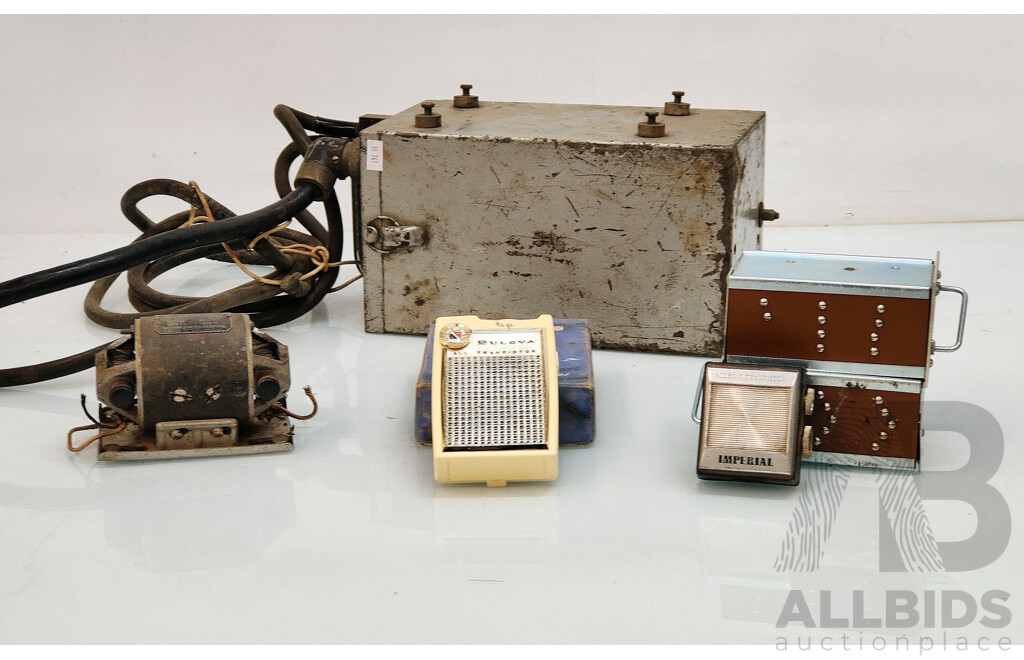 Bulk Lot of Vintage Audio & Visual Equipment, Parts, and Accessories