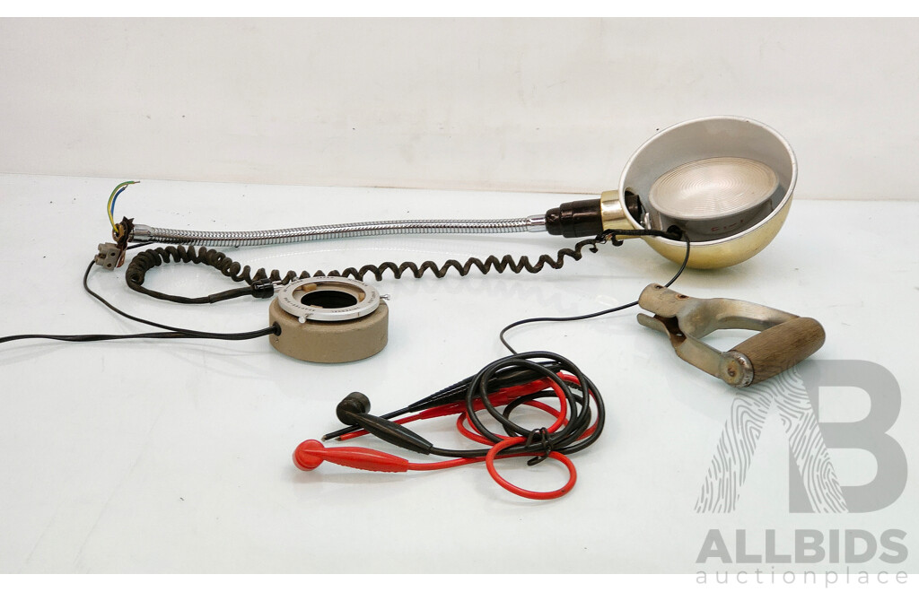 Bulk Lot of Vintage Audio & Visual Equipment, Parts, and Accessories