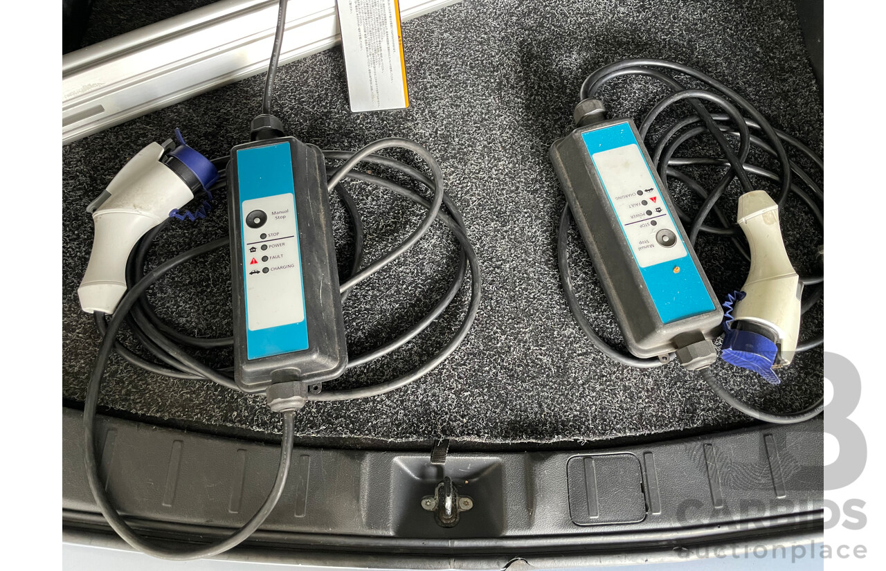 6/2015 Mitsubishi Outlander Aspire PHEV Hybrid ZJ MY14 4d Wagon Blue 2.0L