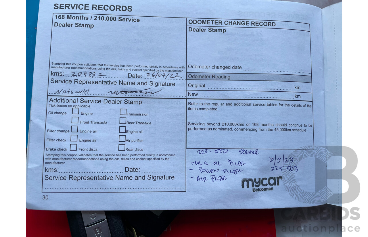 6/2015 Mitsubishi Outlander Aspire PHEV Hybrid ZJ MY14 4d Wagon Blue 2.0L