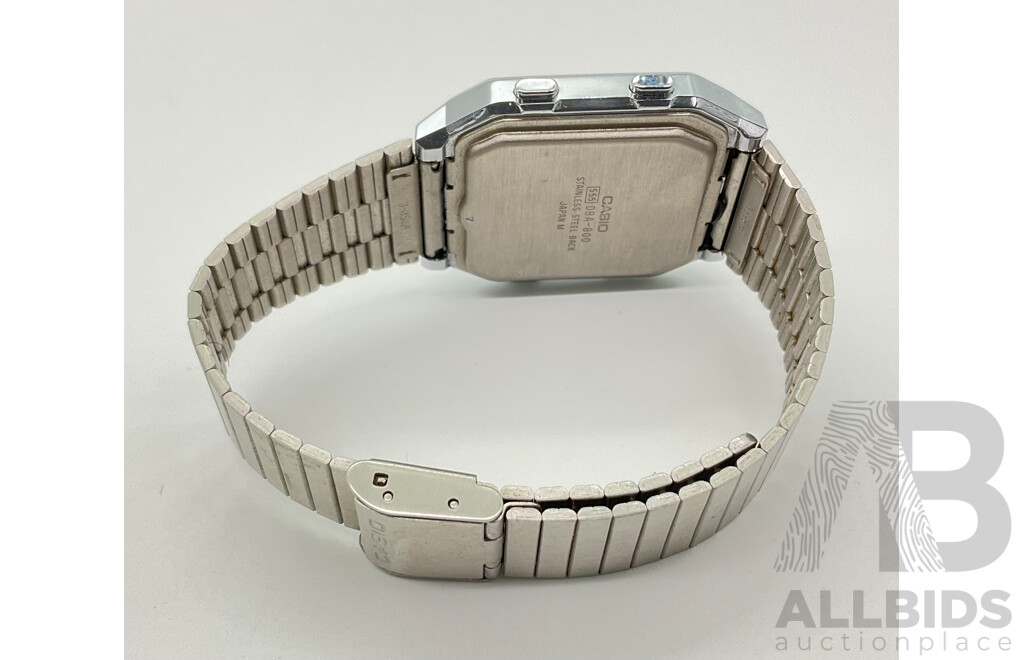 Vintage Casio Data Bank Wrist Watch DBA-800