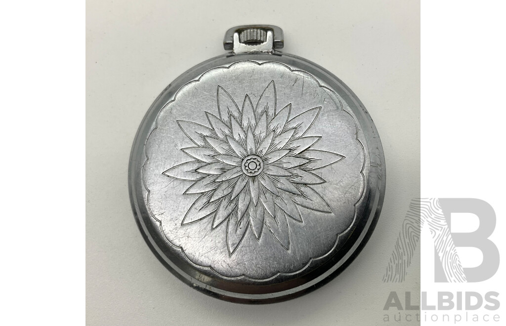 Vintage Oris Pocket Watch for Repair, Swiss Made