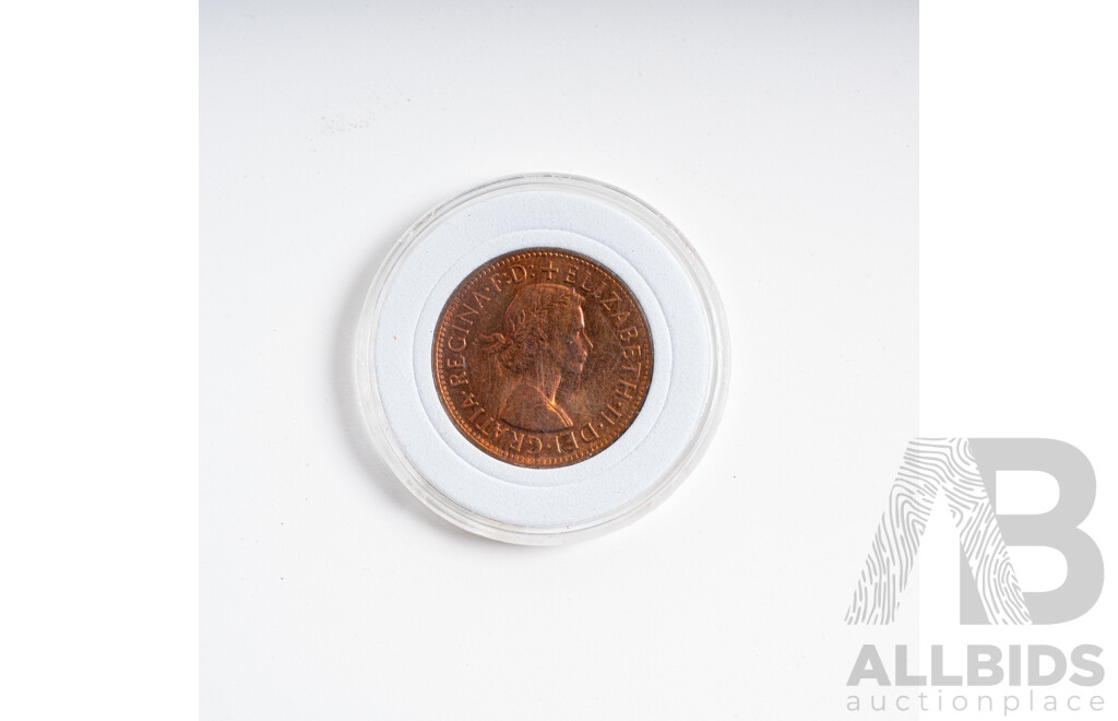 Australian 1964 A/UNC Penny