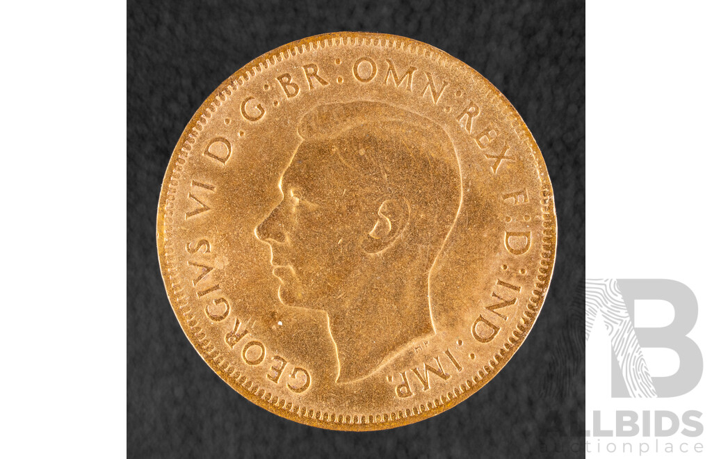 Australian 1938 KGVI Penny, High Grade
