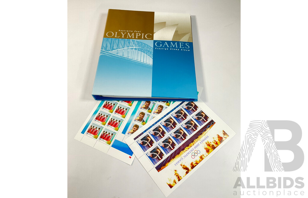Australian 1996-2000 Olympic Games Prestige Stamp Album